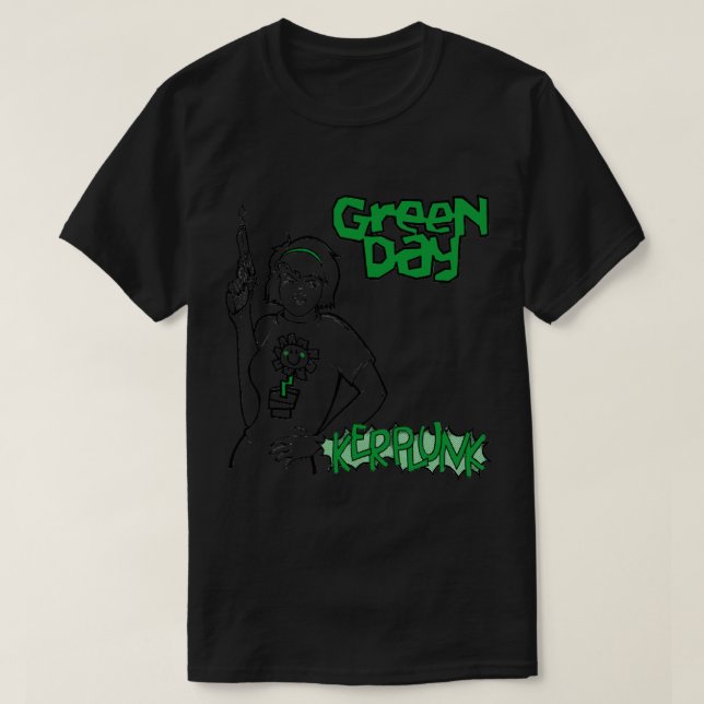 T-shirt Original du groupe greenday (Design devant)