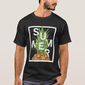 T-shirt Original Été 2017 Cadeau Graphique Funny Ananas
