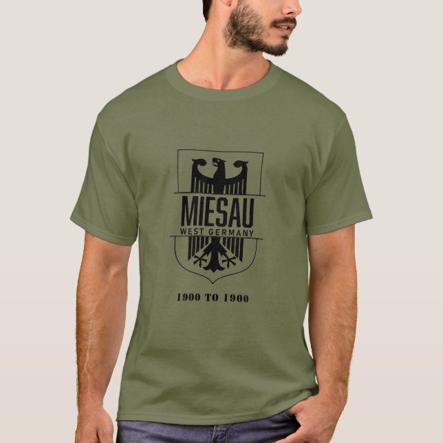 T-shirt original Miesau Ouest Allemagne (Devant)