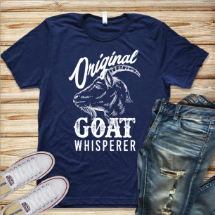 T-shirt original pour amateur de chèvre et chuchot