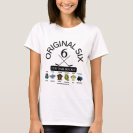 T-shirt Original Six Fun Time Hockey - CaribbeanHockey