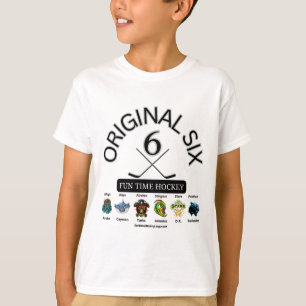 T-shirt Original Six Fun Time Hockey - CaribbeanHockey