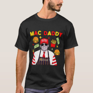 T-shirt Original Trump Préparation Frites Humour Moyen Cl