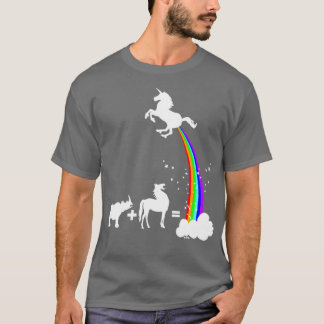 T-shirt Origine drôle de licorne