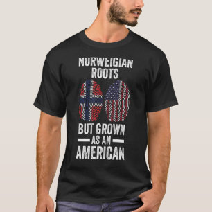 T-shirt Origines norvégiennes mais cultivé comme une Norvè