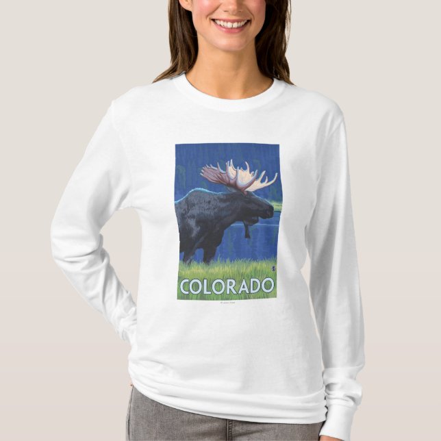 T-shirt Orignaux dans MoonlightColorado (Devant)