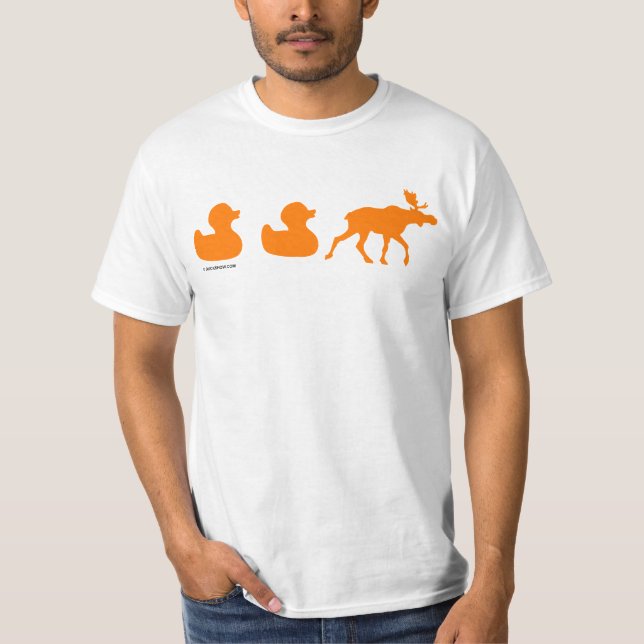 T-shirt Orignaux de canard de canard (Devant)