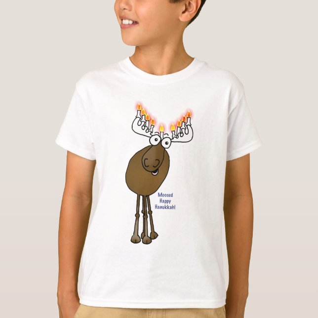 T-shirt Orignaux de Hanoukka ! (Devant)