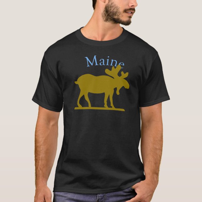 T-shirt Orignaux du Maine (Devant)