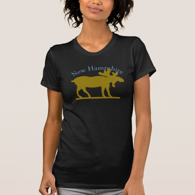 T-shirt Orignaux du New Hampshire (Devant)