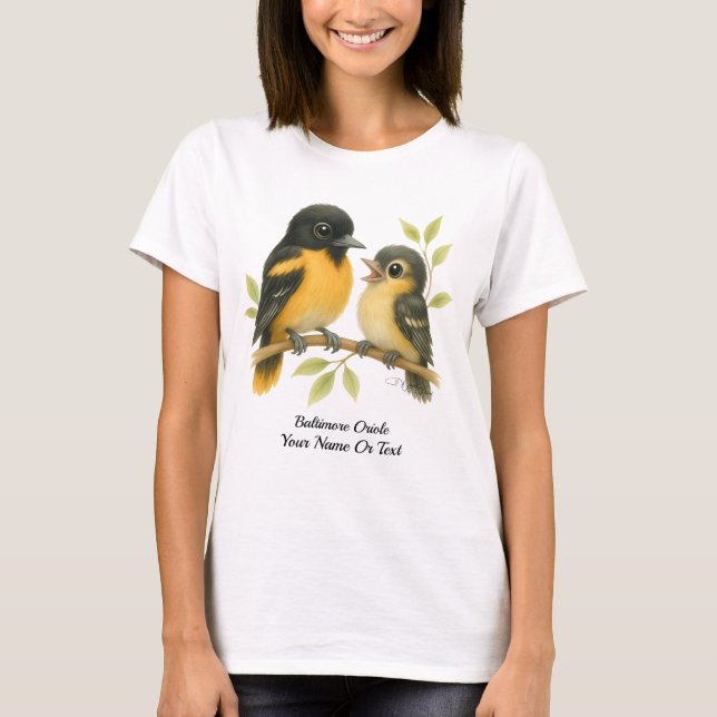 T-shirt Oriole de Baltimore (Devant)