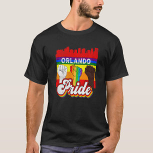 T-shirt Orlando Florida Pride Rainbow Gay pride Drapeau Lg
