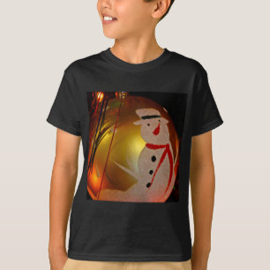 T-shirt Ornement de neige givrée