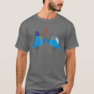 T-shirt Ornithologie mariage Oiseau Oiseau Oiseau Oiseau c