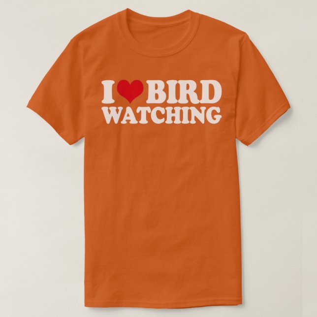 T-shirt Ornithologie Observation des oiseaux J'aime observ (Design devant)