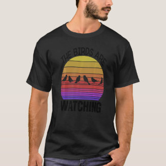 T-shirt ornithologie Ornithologue Twitcher Bird Les oisea