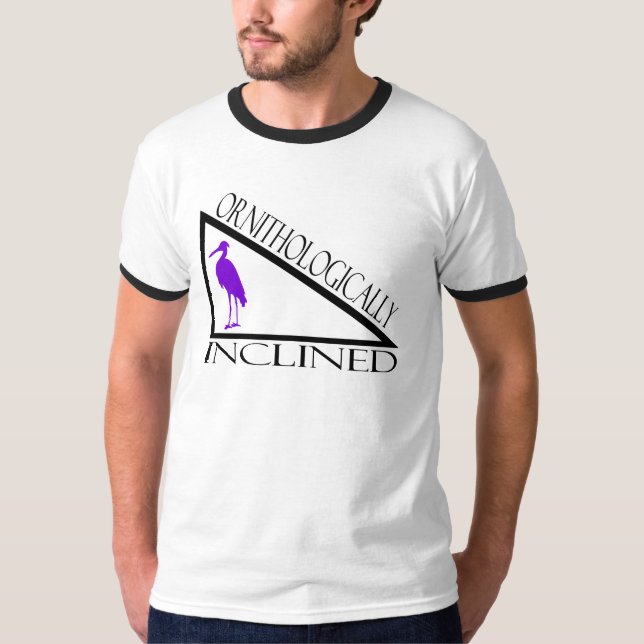 T-shirt Ornithologique incliné (Devant)
