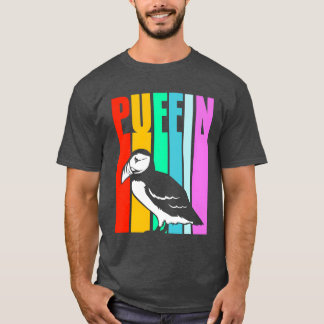 T-shirt Ornithologue de l'observation des oiseaux Puffin c
