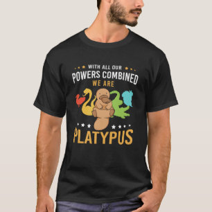 T-shirt Ornithorynque amoureux des animaux drôle
