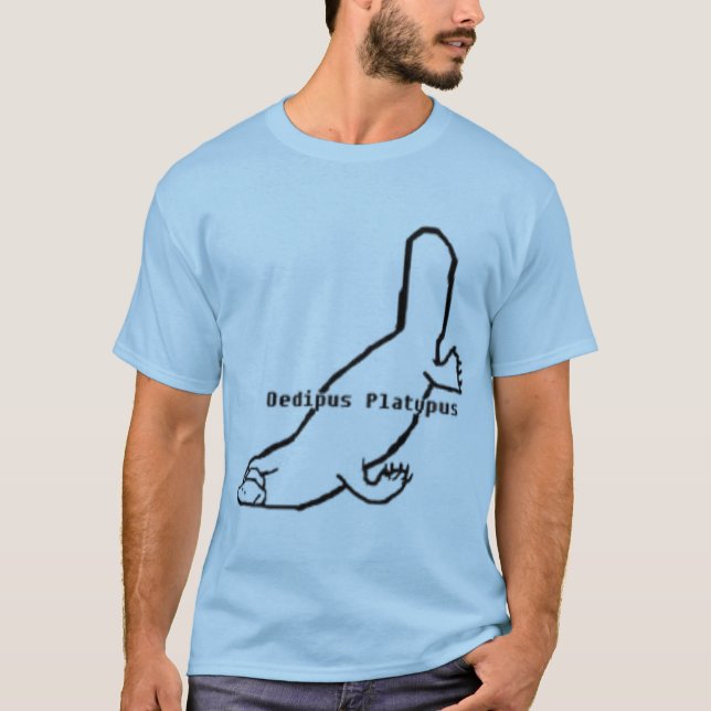T-shirt Ornithorynque T d'Oedipe par : E.A. (Devant)