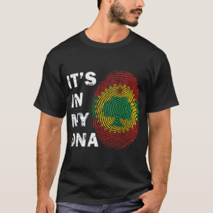 T-shirt Oromia Dans Mon ADN Fier Oromia Drapeau Éthiopien 