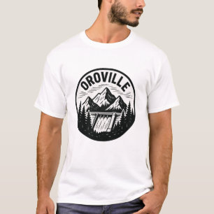 T-shirt Oroville California - Emblem Design