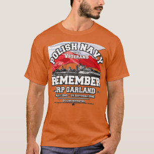 T-shirt ORP Garland Marine polonaise 2ÈME GUERRE MONDIALE