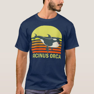T-shirt Orque Baleine Marine Science Bi pour Femme