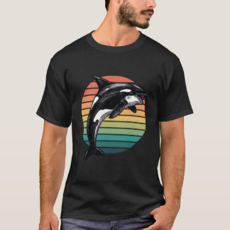 T-shirt Orque Baleine Pour
