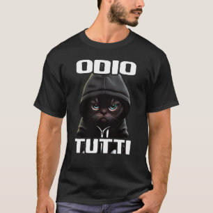 T-shirt Orso Divertente Regalo I Hait People I Odio Tutti