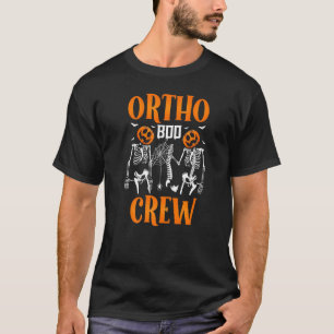 T-shirt Ortho Squad Éffrayant Ortho Orthopédique Halloween