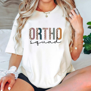 T-shirt Ortho Squad, Infirmière Orthopédique Empreinte de 