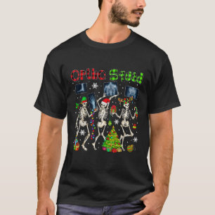 T-shirt Ortho Squad Xmas Trois Père Noël Reindeer Elf X-ra