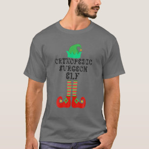 T-shirt Orthopedic Surgeon Elf Family Matching Christmas G