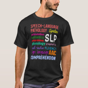 T-shirt Orthophonie Thérapie Langage Sensibilisation à l'a