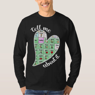 T-shirt Orthophoniste Langage Parole Comptent Mots