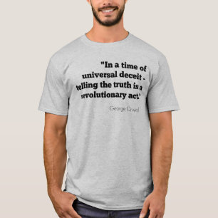 T-shirt Orwell - Big Brother & Revolution