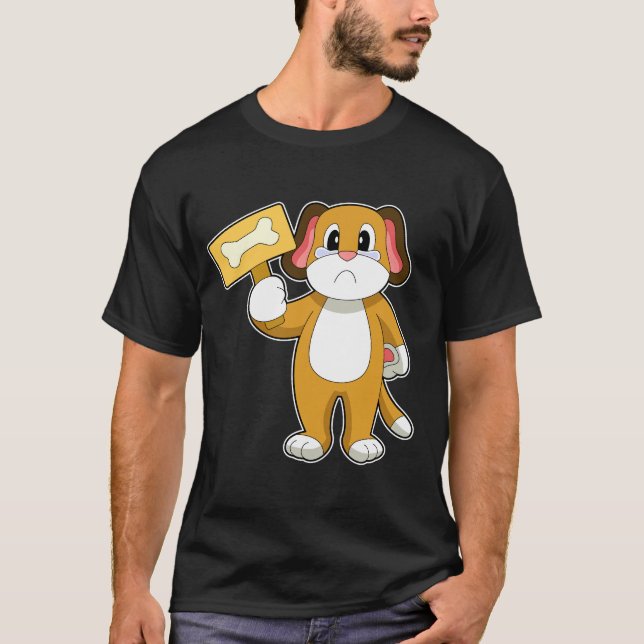 T-shirt Os de chien (Devant)
