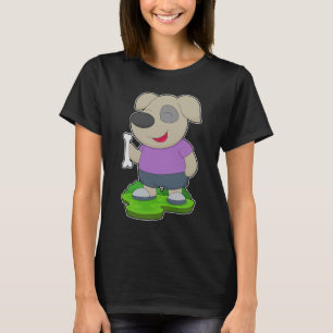 T-shirt Os de chien