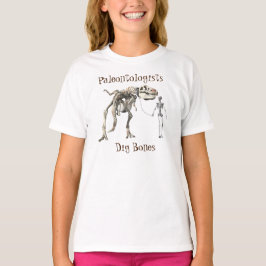 T-shirt Os de fouille de paléontologues