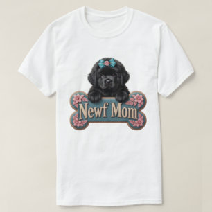 T-shirt Os de maman Newf