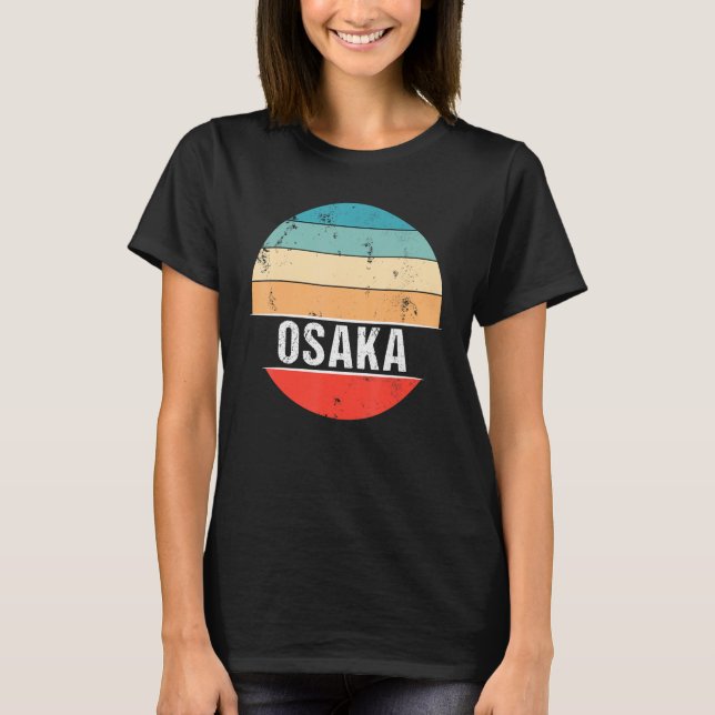 T-shirt Osaka Japan City Trip (Devant)