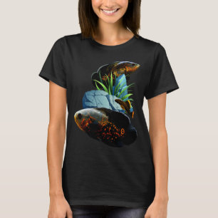 T-shirt Oscar Cichlidae Poisson Plecostomus Aquariu d'eau