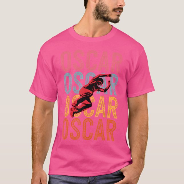 T-shirt Oscar Custom Parkour Hobbyist (Devant)