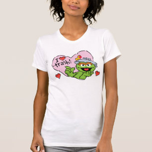 T-shirt Oscar "I Love Trash" Valentine