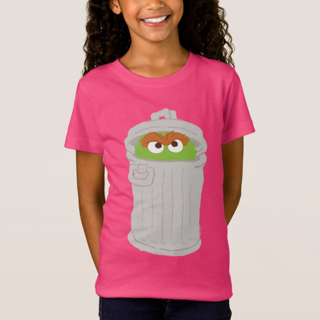 T-Shirt Oscar le Groupement et sa poubelle (Devant)