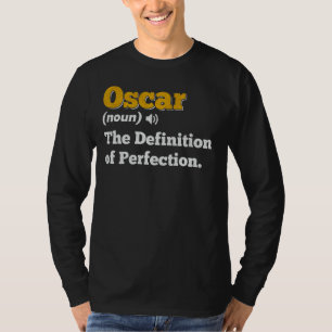 T-shirt Oscar Nom du cadeau Personnalisé Anniversaire Nom