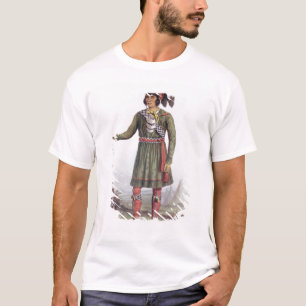 T-shirt Osceola ou "Soleil Levant", un chef de Seminole