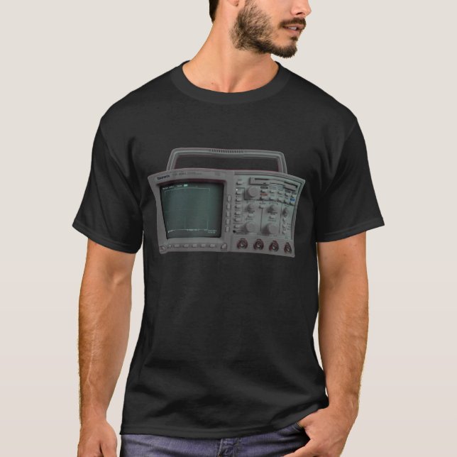 T-shirt Oscilloscope T (Devant)