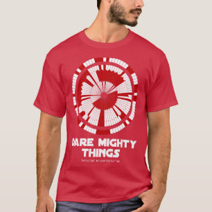 T-shirt Oser des choses puissantes persévérance Mars Rover